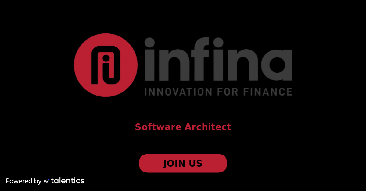 Infine Software İnfina | Software Architect